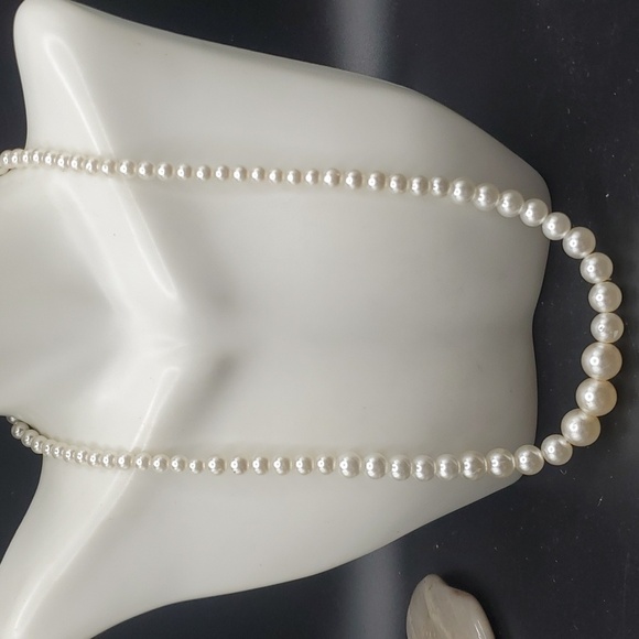 Pearl cascading estate‎ necklace N3321 - Picture 1 of 4